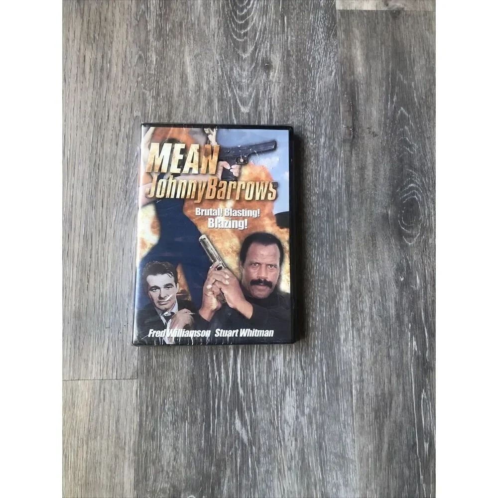 *Mean Johnny Barrows- Brutal! Blasting!  1975 Blazing,.  DVD.